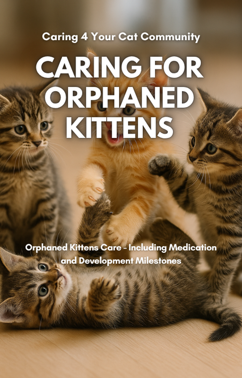 Caring for Orphaned Kittens - Set of 3 Books
